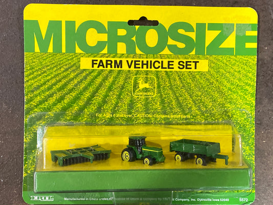 John Deere Microsize Farm Vehicle Set by Ertl