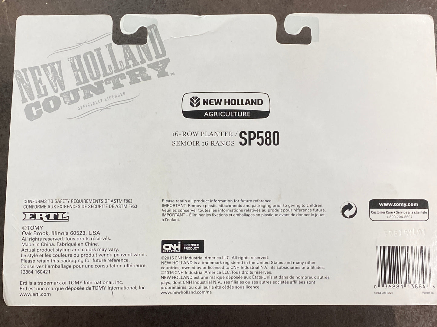 1/64 SP580 New Holland 16 Row Planter