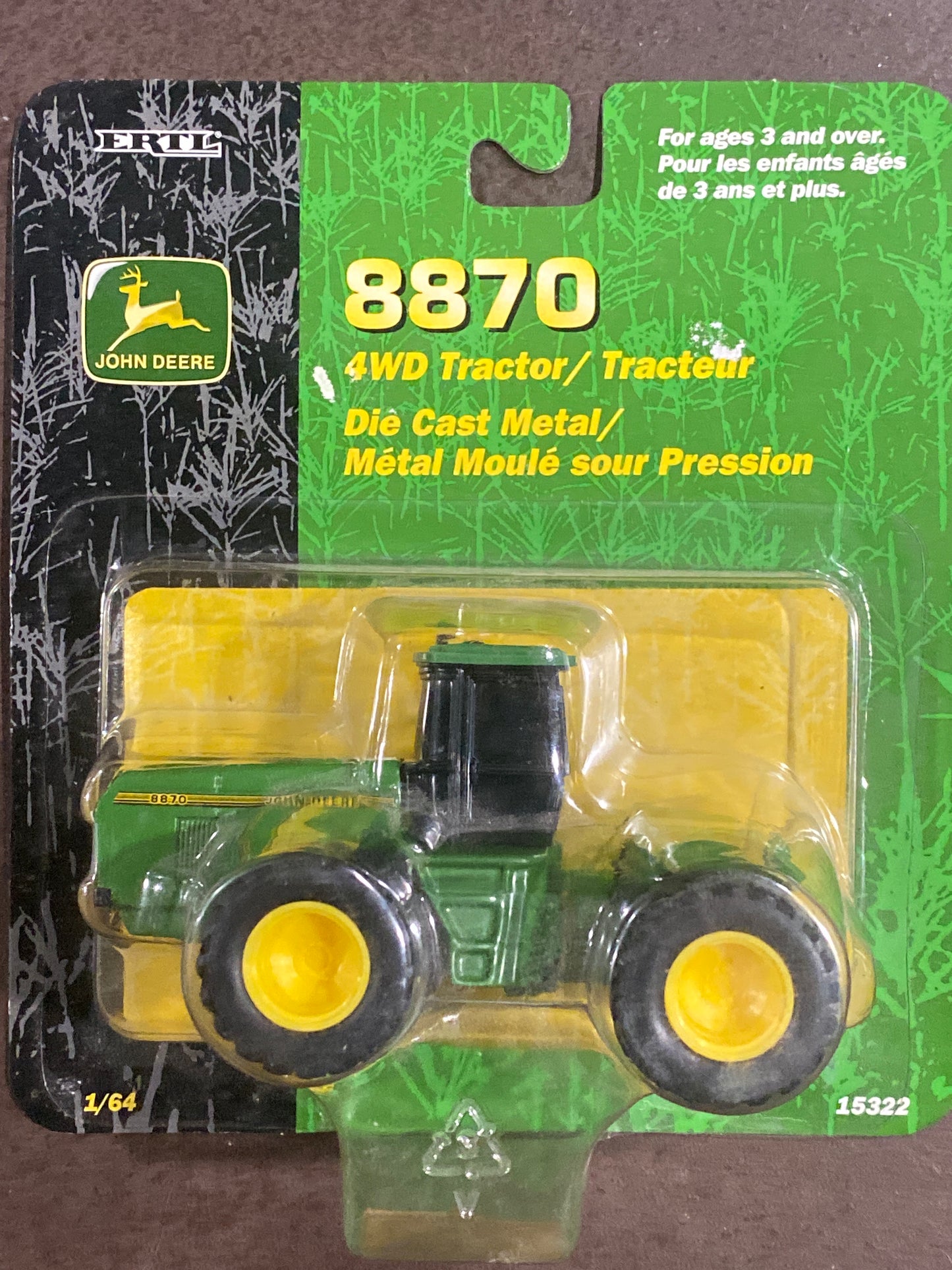 1/64 John Deere 8870 with Duals