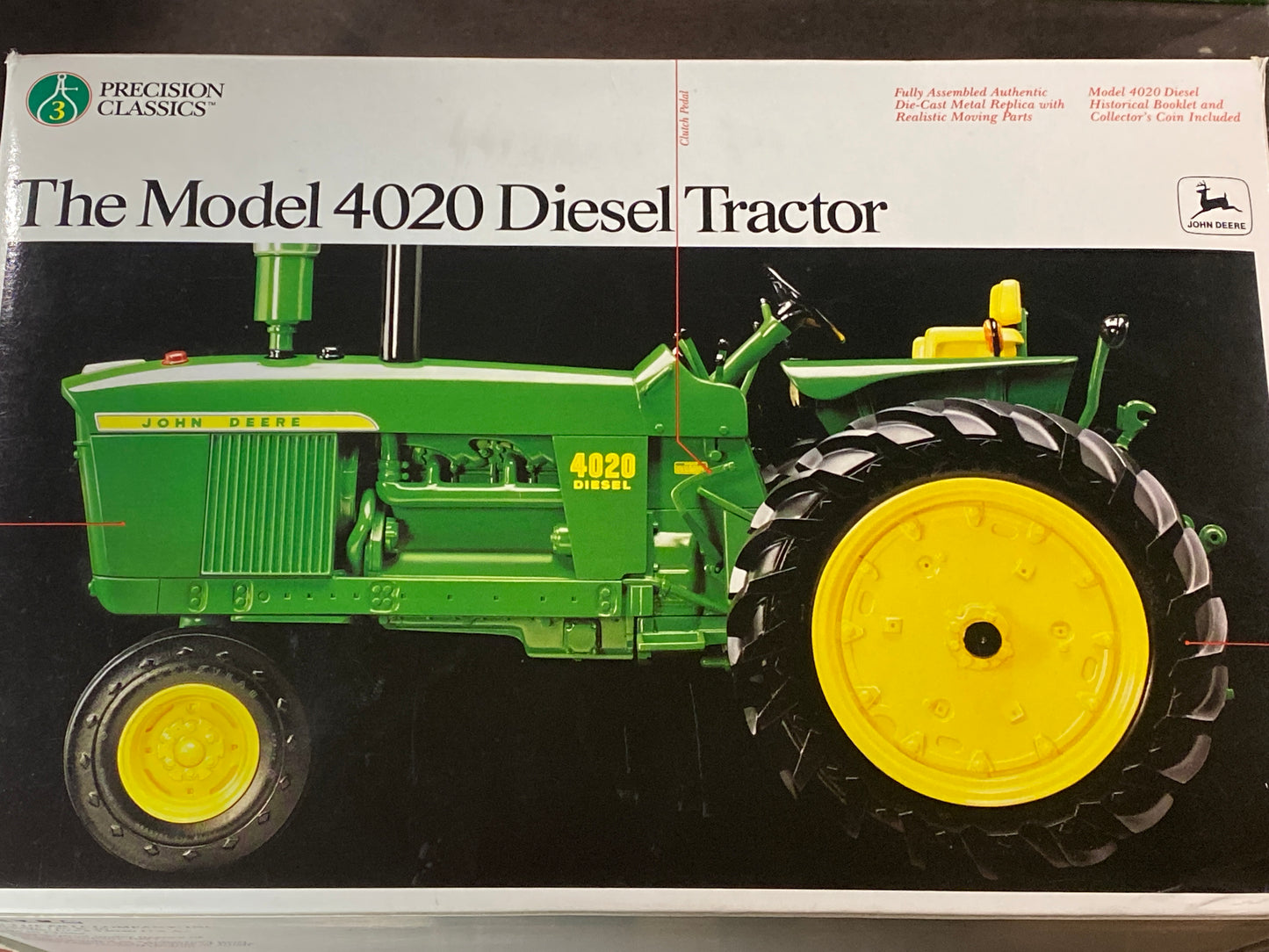 1/16 John Deere 4020 Diesel Tractor Precision Classics 3