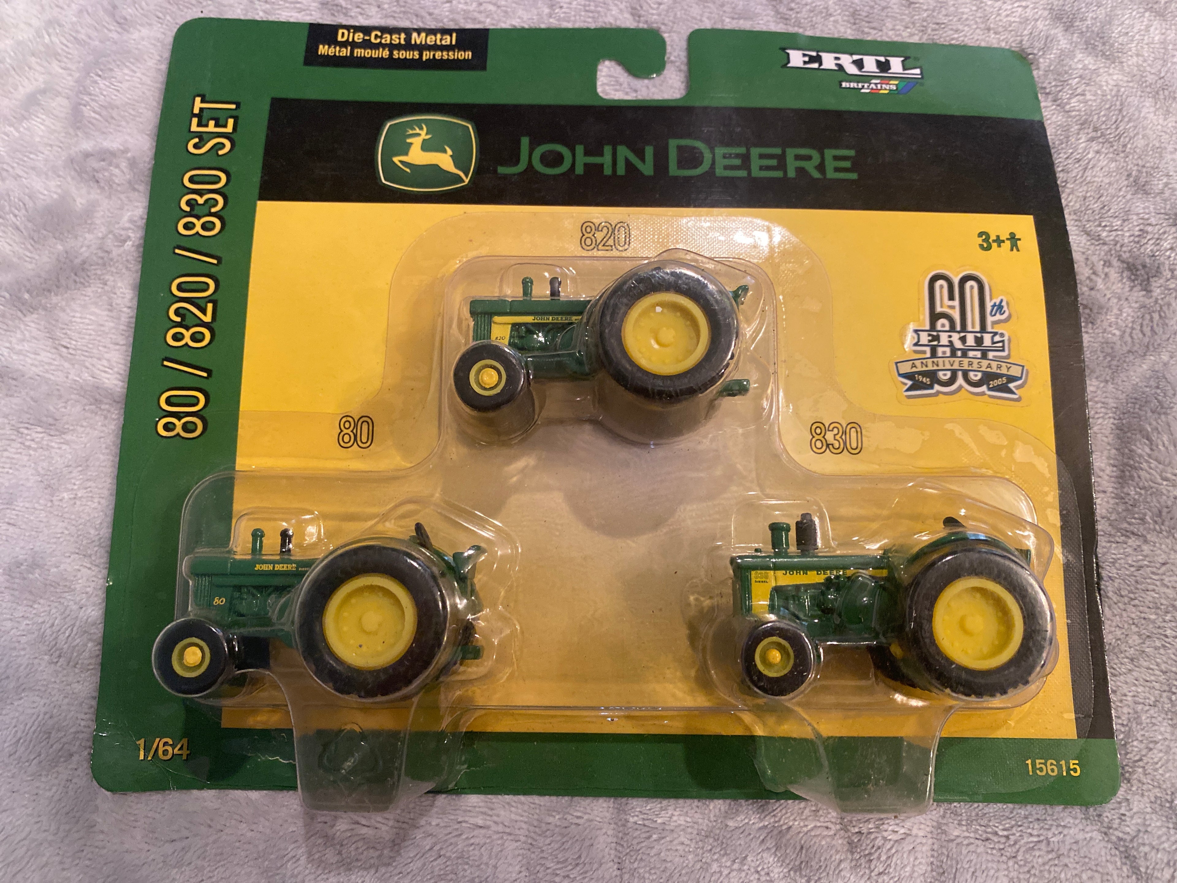 1/64 John Deere 80/820/830 Set