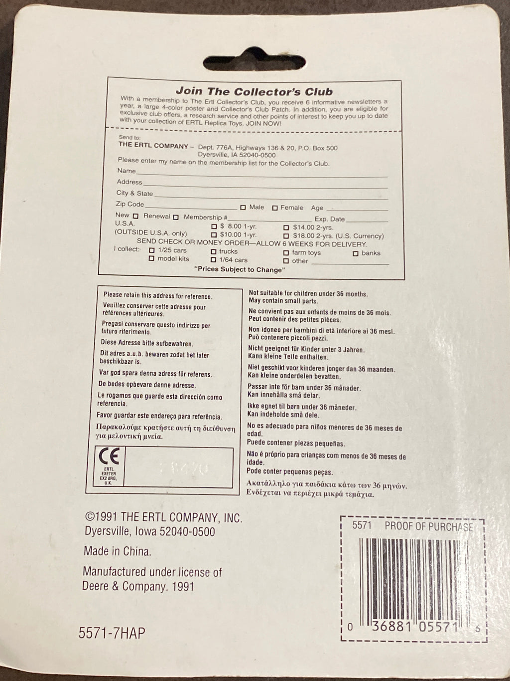 1/64 4255 John Deere Tractor