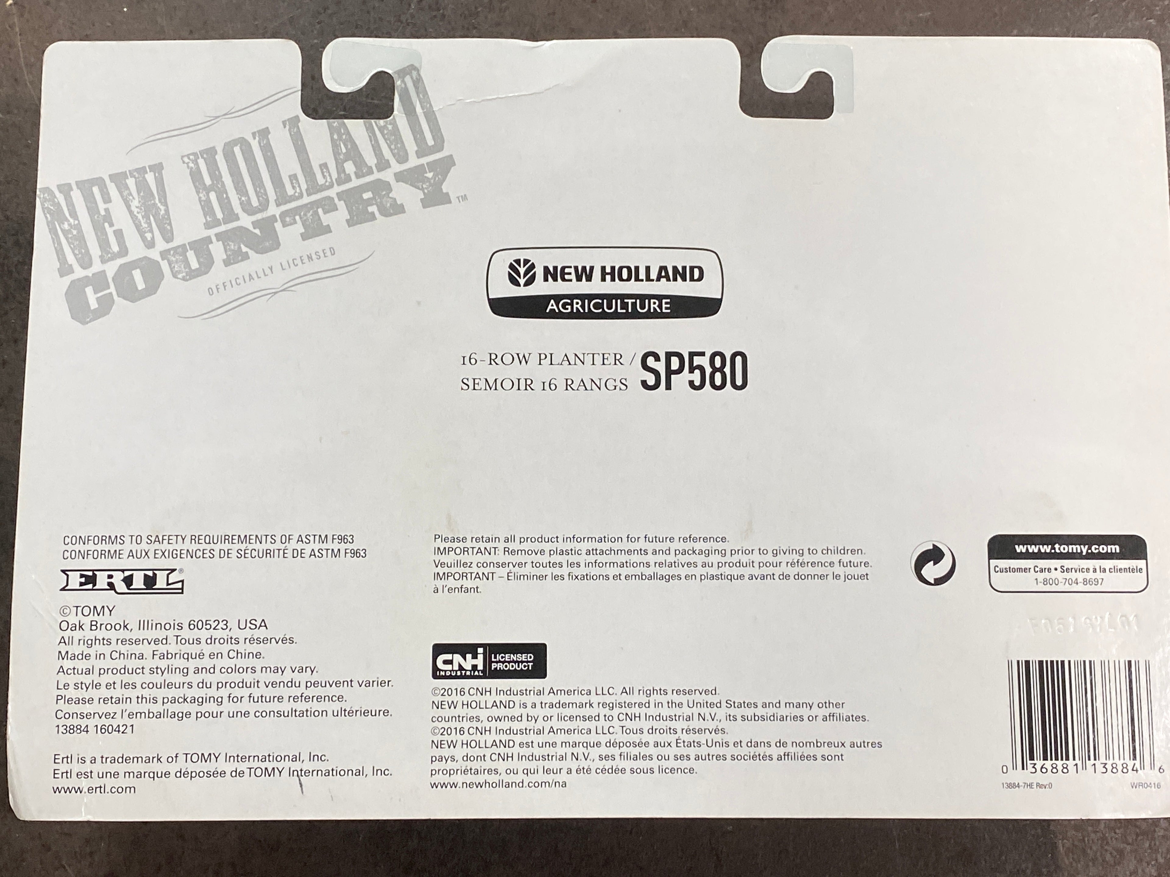 1/64 SP580 New Holland 16 Row Planter