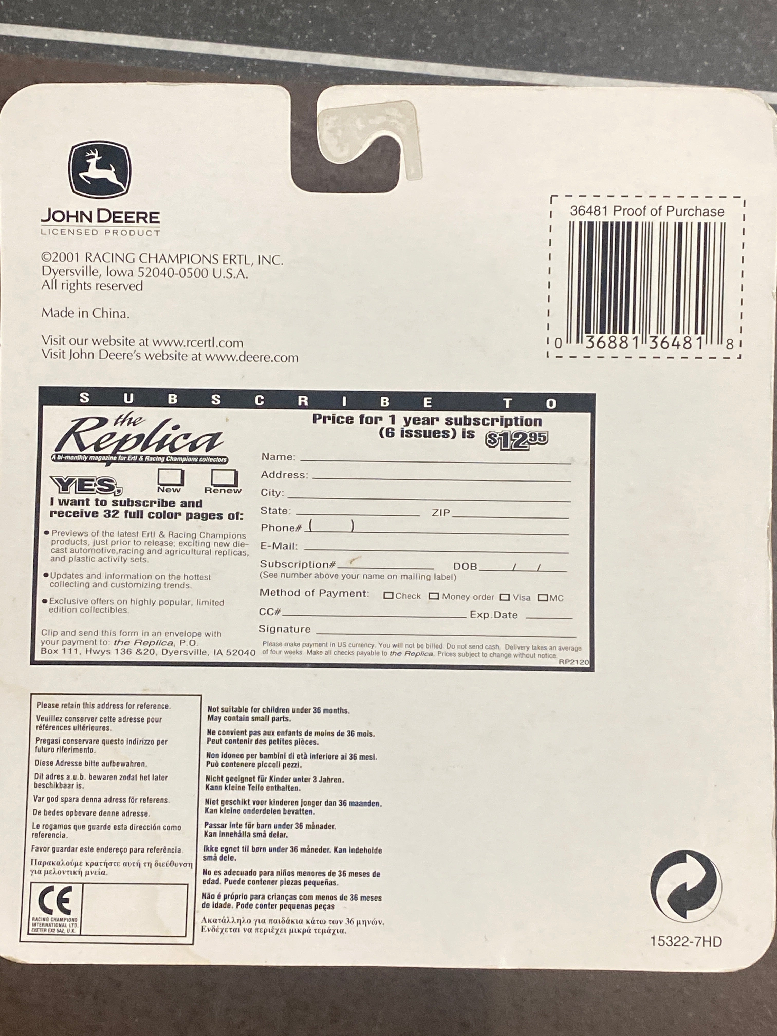 1/64 John Deere 8870 with Duals