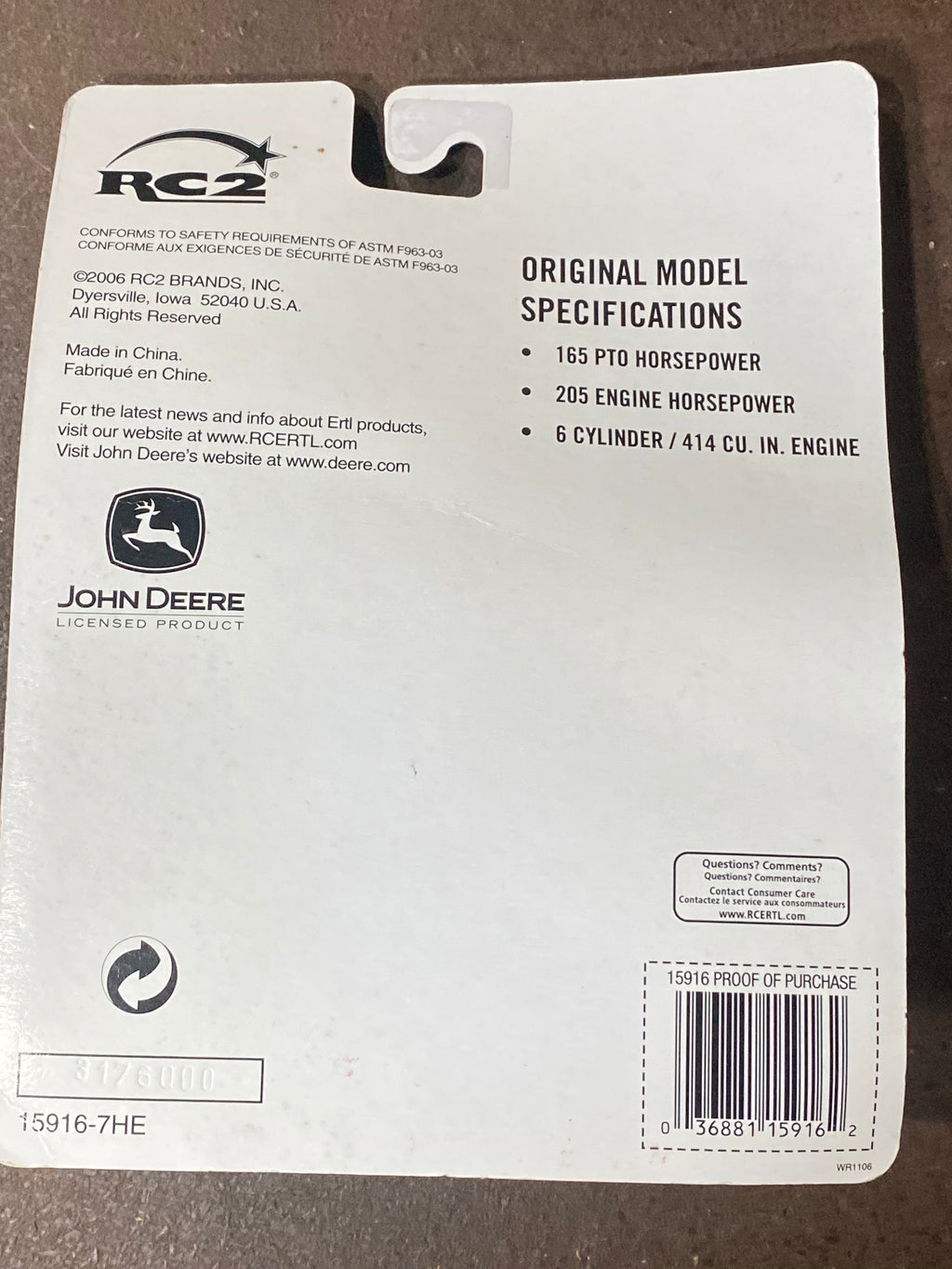 1/64 John Deere 7830