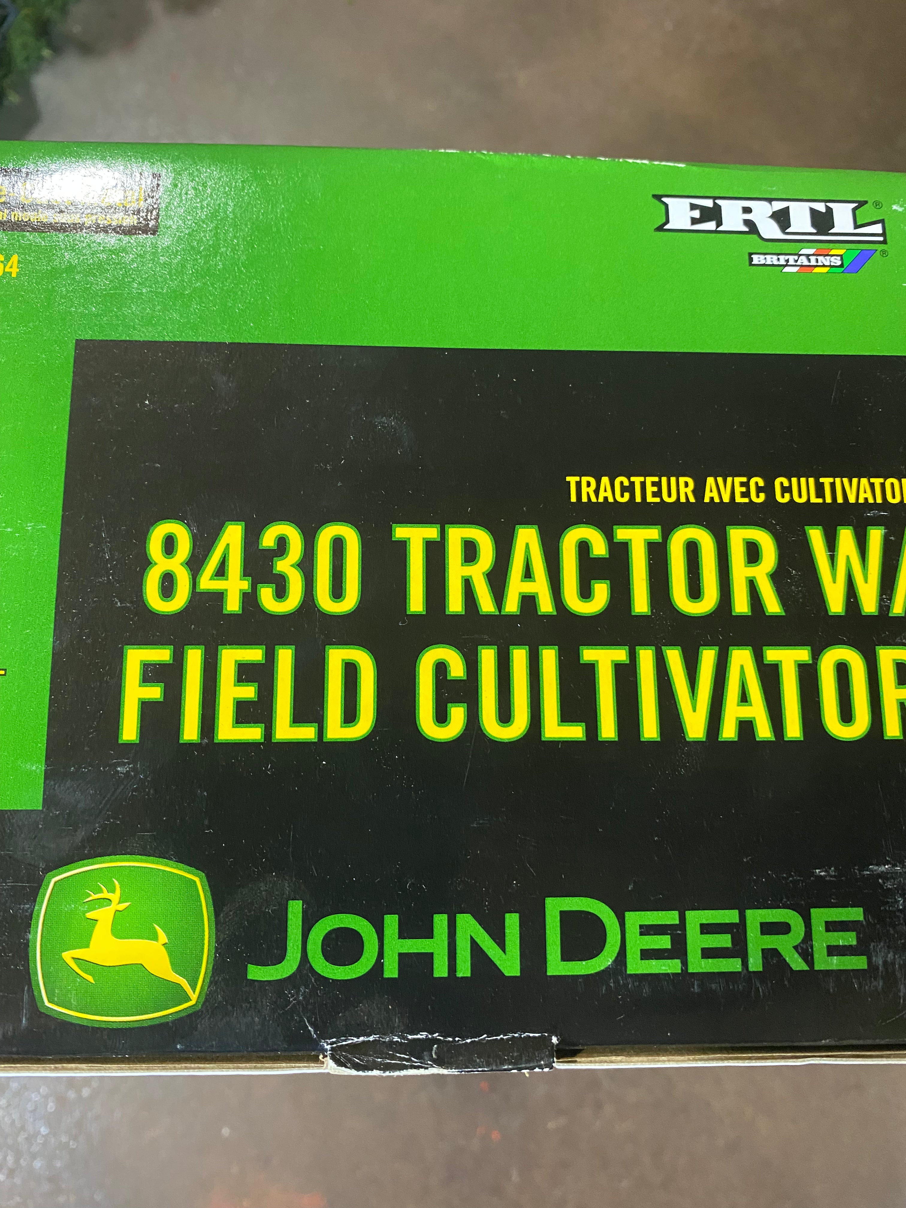 1/64 John Deere 8430 Tractor with Field Cultivator