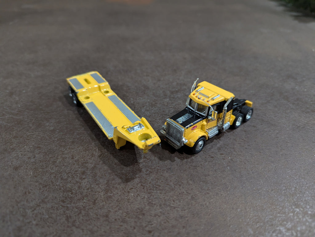 Hot Wheels Semi and trailer