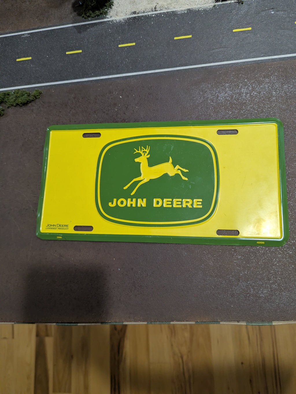 John Deere License Plate