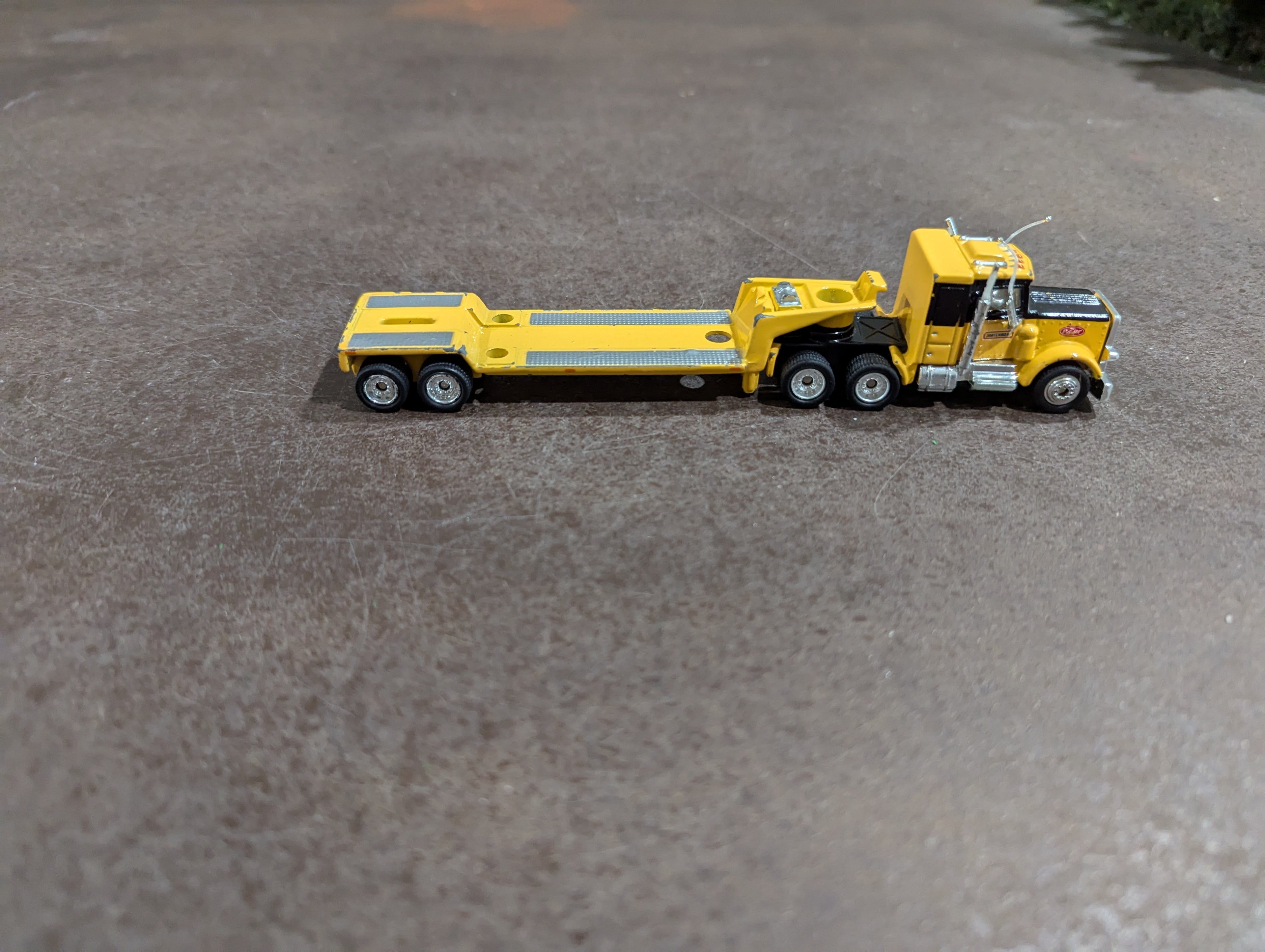 Hot Wheels Semi and trailer